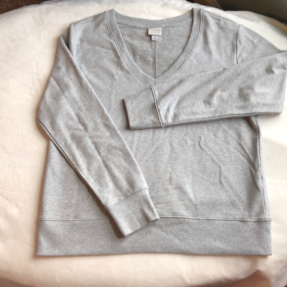 Lightweight gray sweater